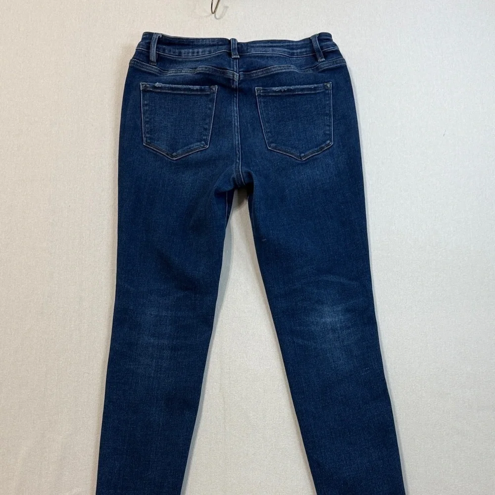 Vervet Women's Classic Blue Ankle Jeans - Picture 2 of 8